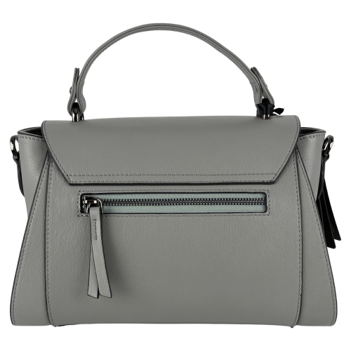 Сумка жіноча шкіряна Tony Bellucci 0551-1031 світло-сіра