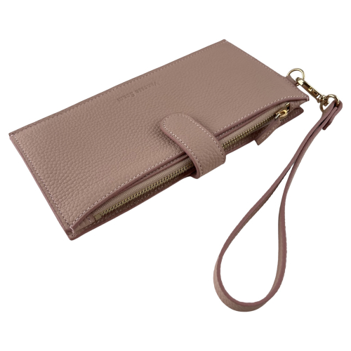 Гаманець-портмоне жіночий шкіряний Vanessa Scani T810-202 світло-рожевий