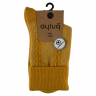 Шкарпетки жіночі Aytug 45019 Lambswool високі жовті Size 36-40