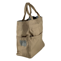 Сумка жіноча із водовідштовхувальних матеріалів High Level Color 2 карамельна