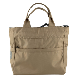 Сумка жіноча із водовідштовхувальних матеріалів High Level Color 2 карамельна