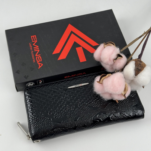 Кошелек женский кожаный Eminsa 2159 67-1 черный