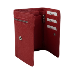 Кошелек женский кожаный Karya 2004-46 красный