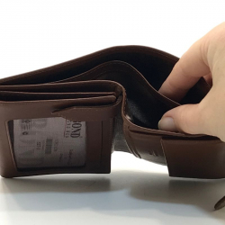 Гаманець чоловічий шкіряний гладкий Bond 527