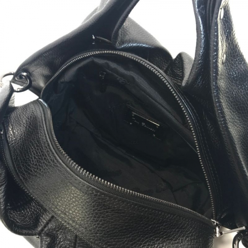 Сумка жіноча шкіряна Tony Bellucci 0203 чорна