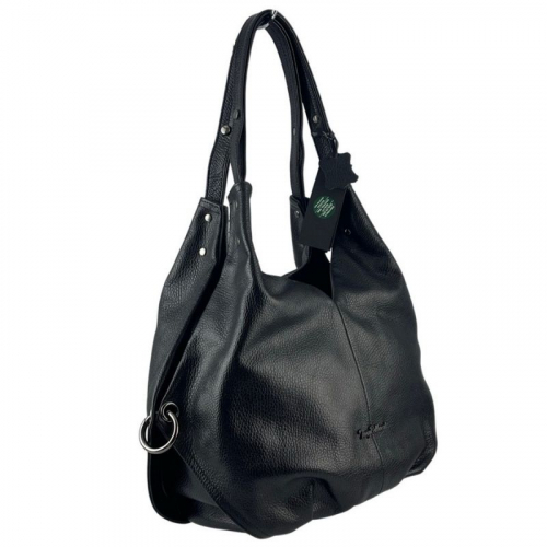 Сумка жіноча шкіряна Tony Bellucci 0203 чорна