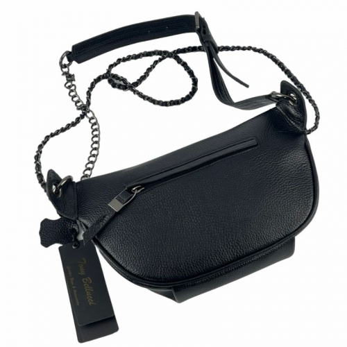 ​Сумка крос-боді жіноча шкіряна Tony Bellucci 0398-281 чорна