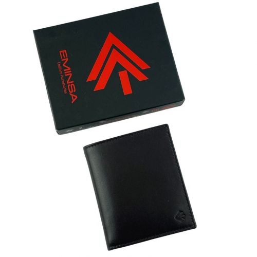 ​Гаманець чоловічий шкіряний Eminsa 1126 19-3 темно-коричневий