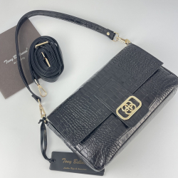 Сумка женская кожаная Tony Bellucci 0523-356 черная