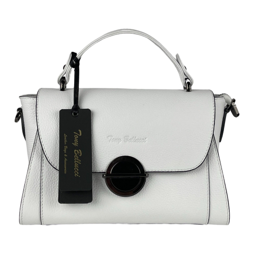 Сумка женская кожаная Tony Bellucci 0551-200 белая