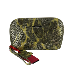 Косметичка жіноча шкіряна Eminsa 2071 114 гірчична