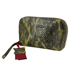 Косметичка жіноча шкіряна Eminsa 2071 114 гірчична