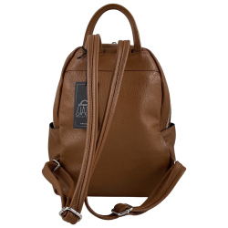 Рюкзак жіночий шкіряний Genuine Leather 543311 коричневий