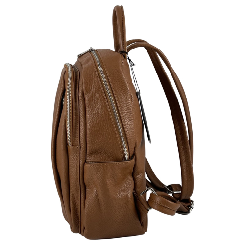 Рюкзак жіночий шкіряний Genuine Leather 543311 коричневий