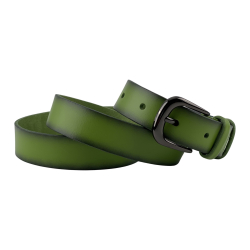 Ремень женский кожаный Кремень 05.30.00.17 120 см салатовый