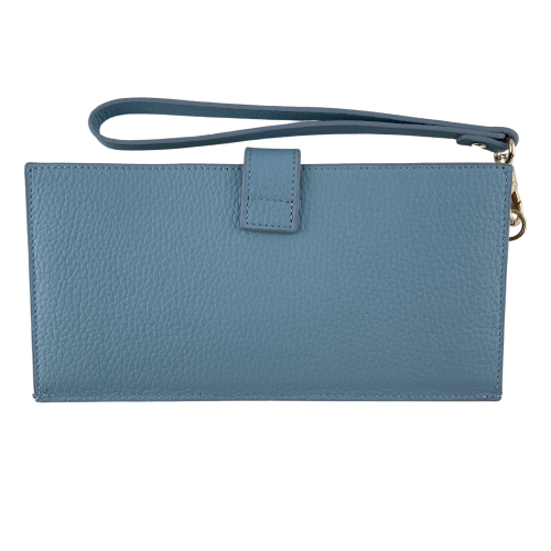 Гаманець-портмоне жіночий шкіряний Vanessa Scani T810-210 блакитний