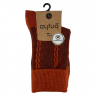 Шкарпетки жіночі Aytug 45019 Lambswool високі оранжеві Size 36-40