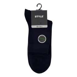 Шкарпетки чоловічі Style Bambu 4113 середні чорні Size 41-45