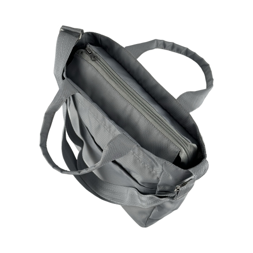 Сумка жіноча з водовідштовхувальних матеріалів High Level Color 2 світло-сіра