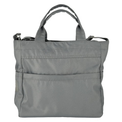 Сумка жіноча з водовідштовхувальних матеріалів High Level Color 2 світло-сіра