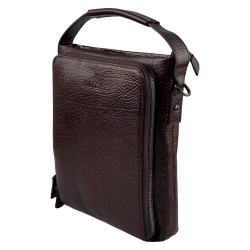 Сумка чоловіча шкіряна Karya 0908-07 коричнева