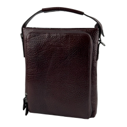 Сумка чоловіча шкіряна Karya 0908-07 коричнева