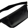 Сумка крос боді чоловіча шкіряна Vittorio Safino VS 055 чорна Кентуккі