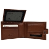 Гаманець чоловічий шкіряний Karya 0456-615 коричневий 