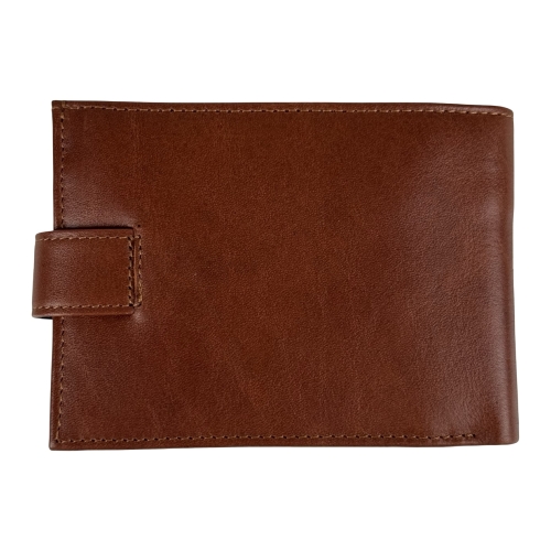 Гаманець чоловічий шкіряний Karya 0456-615 коричневий 