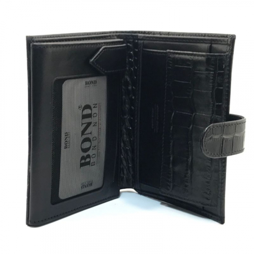 Гаманець чоловічий під крокодилову шкіру Bond Non 527-356