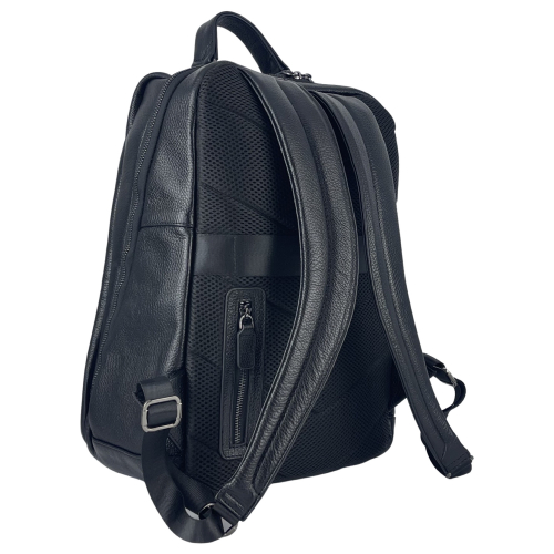 Рюкзак чоловічий шкіряний Bond Non 1105-281 чорний