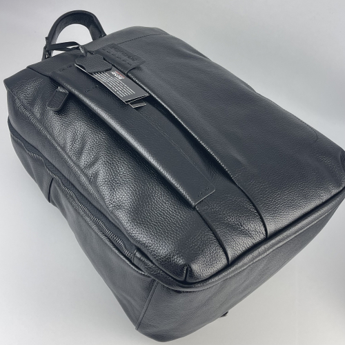 Рюкзак чоловічий шкіряний Bond Non 1105-281 чорний