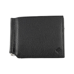 Гаманець-затискач для грошей чоловічий шкіряний Eminsa 1044 18-1 чорний