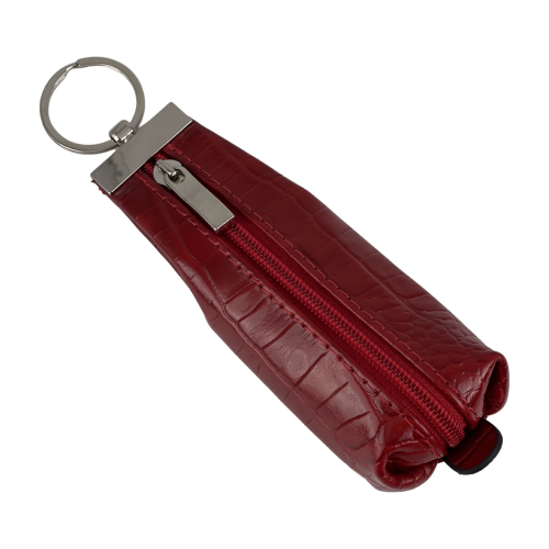 Ключница кожаная Bond Non 113-D1-D1 красная