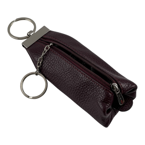 Ключниця шкіряна Eminsa 1588 18-6 бордова