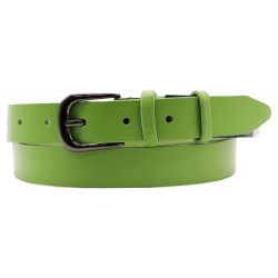 Ремень женский кожаный Кремень 05.30.00.09 115 см салатовый
