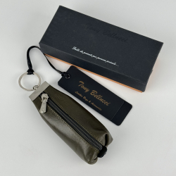 Ключниця шкіряна Tony Bellucci 113-7 темно-зелена