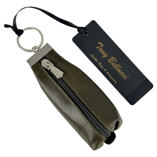 Ключниця шкіряна Tony Bellucci 113-7 темно-зелена