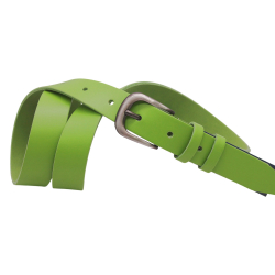 Ремінь жіночий шкіряний Кремінь 05.30.00.148 салатовий 120 см