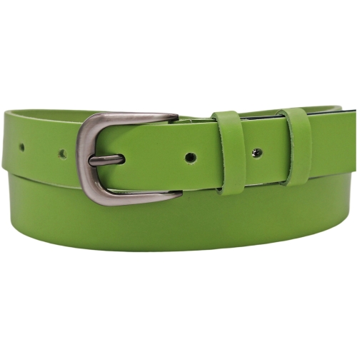 Ремінь жіночий шкіряний Кремінь 05.30.00.148 салатовий 120 см