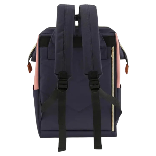 Рюкзак Himawari 9001-07 темно-синій із рожевою вставкою