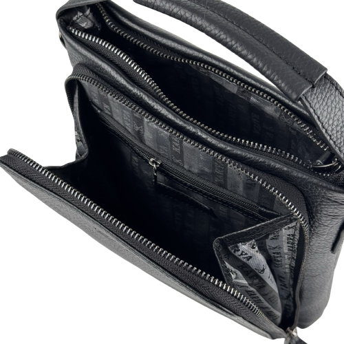 Сумка мужская кожаная Karya 0908-45 черная