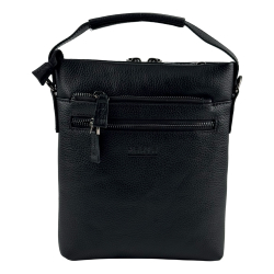 Сумка чоловіча шкіряна Karya 0908-45 чорна