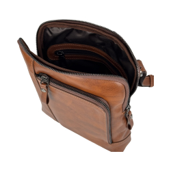 Сумка мужская кожаная Vito Torelli 7007 2103 рыжая