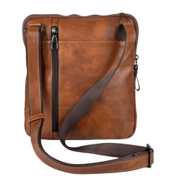 Сумка мужская кожаная Vito Torelli 7007 2103 рыжая