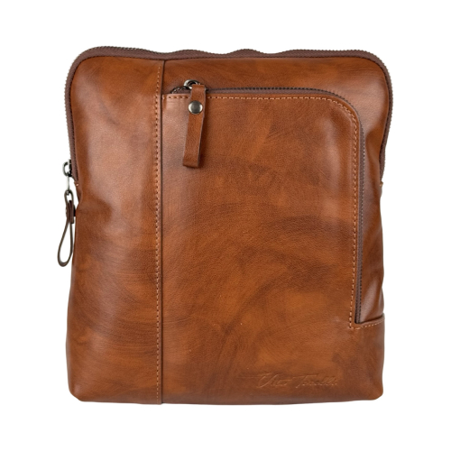 Сумка мужская кожаная Vito Torelli 7007 2103 рыжая