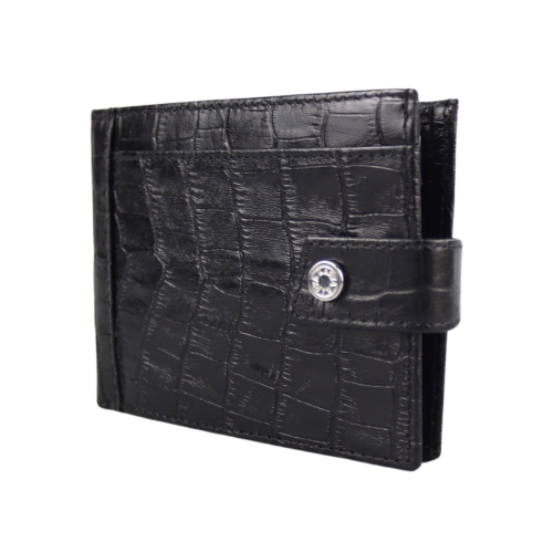 Гаманець чоловічий шкіряний Karya 0456-53 чорний