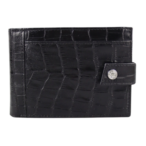 Гаманець чоловічий шкіряний Karya 0456-53 чорний