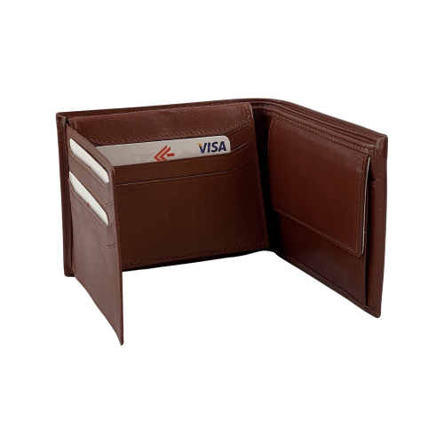 Гаманець чоловічий шкіряний Eminsa 1013 19-4 світло-коричневий