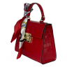 Сумка женская кожаная Genuine Leather 85123CC красная